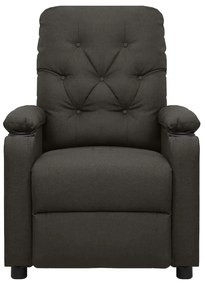 339120 vidaXL Scaun de masaj, taupe, țesătură