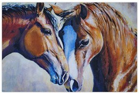 Tablou - Caii îndrăgostiți (90x60 cm)