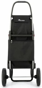 Geantă de cumpărături Rolser I-Max Tweed 2 LogicRSG pe roți, negru