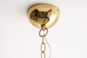 Lustra suspendata cu 14 surse de lumina Sputnik 85cm auriu