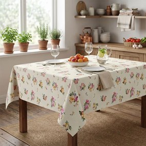 Barbadella Home Față de masă teflonată VIS ROZ 140 x 180 cm