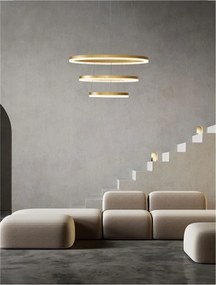 Lustra LED suspendata design elegant ADRIA D-80cm