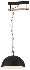 Eglo 43396 - Lustră pe cablu HODSOLL 1xE27/40W/230V