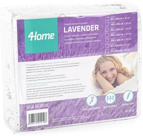 Protecție saltea 4Home Lavender cu bordură, 160 x 200 cm + 30 cm, 160 x 200 cm