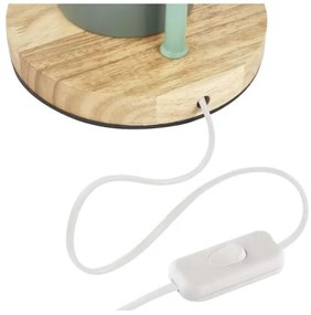 Lampă de masă POPPY 1xE27/25W/230V verde