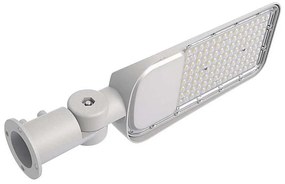 Lampă LED stradală cu senzor crepuscular LED/100W/230V 6500K IP65 gri