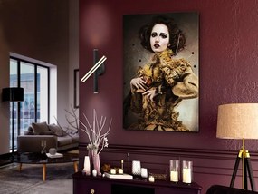 Aplica LED de perete design ultra-modern Varas negru/auriu
