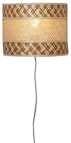 Aplica de perete Eco, Bambus, Langkawi natural/brown