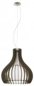 Pendul rustic 1 bec E27 TINDORI diam.50cm 96217 Eglo