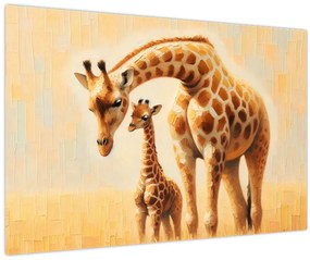 Tablou - Girafe (90x60 cm)