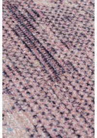 Covor albastru/mov lavabil din amestec de fibre reciclate 80x150 cm Reid – Flair Rugs