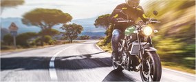 Tablou - Motociclist (120x50 cm)