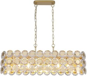 Lustra suspendata ovala design elegant Belle 8LT