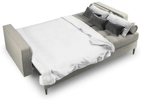 Canapea extensibilă Milo Casa Santo, gri deschis