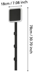 Cuier de perete cu LED Eglo 99595 CARTIGNANO LED/7,8W/230V