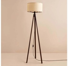 Lampă de podea AYD 1xE27/40W/230V maro/bej
