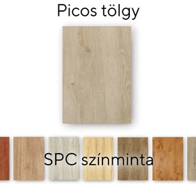 Moșuleț de podea Leziter Picos stejar SPC/buc