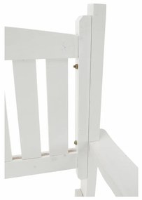 Bancă de grădină, alb, 150cm, AMULA