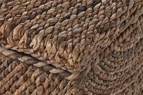Lada depozitare din fibră naturală cu capac, 120x45x50 cm, finisaj natural