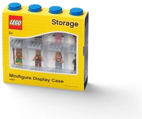 Cutie depozitare 8 minifigurine LEGO®, albastru