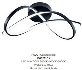 Lustra aplicata LED design modern PAUL