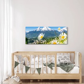 Tablou - Primăvara în Alpi (120x50 cm)