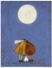 Sam Toft - A Moon To Call Their Own Reproducere, Sam Toft, (40 x 50 cm)