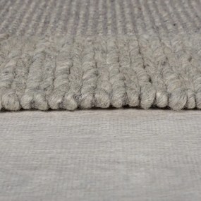 Covor gri din lână 120x170 cm Rue – Flair Rugs