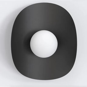 Aplica de perete FIERO, 1 x G9, 8 W, 230 V, neagră