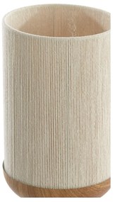 Veioză în culoare naturală cu abajur textil (înălțime 50 cm) Dania – Light &amp; Living