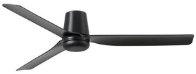 Ventilator de tavan FARO 33830 PUNT TUB M negru d. 130 cm + telecomandă