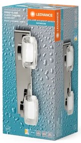 Aplică LED pentru baie Ledvance ORBIS FLAME 2xLED/5,5W/230V IP44 crom