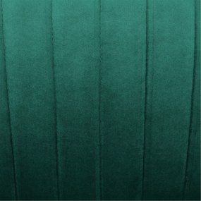 Fotoliu balansoar, catifea Velvet verde, TARAM