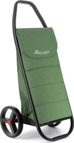 Sacoșă de cumpărături cu roți 53 l Com Tweed Polar Black Tube – Rolser