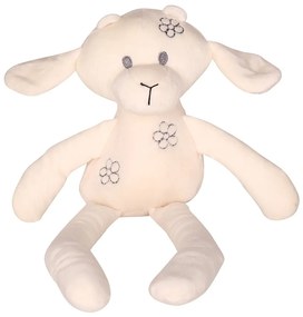 Burtă de oaie din pluș 35 cm, alb