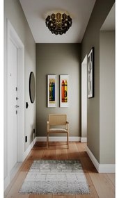 Plafonieră ByRydens 4200950-6513 MONARQUE 3xE27/5W/230V negru