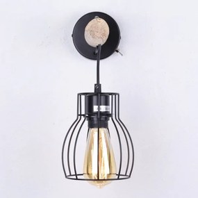 Globo 15326NW - Aplică perete MINA 1xE27/40W/230V