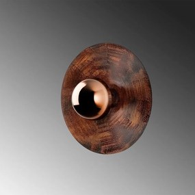 Aplică de perete arămie ø 28 cm Kurt – Opviq lights