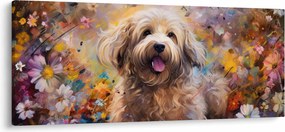 Tablou - Happy Dog II. (120x50 cm)