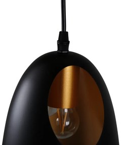Lampa suspendata neagra ELDA
