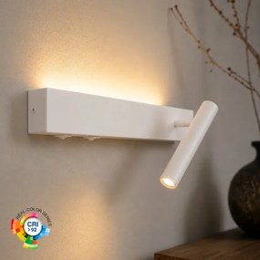 Brilagi - Aplica spot de perete LED ARLIX LED/3W/230V + LED/7W, albă, CRI 90