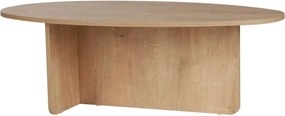 Masuta cafea ORBA, stejar, PAL, 120x65x40 cm