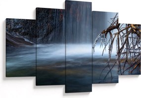 Tablou - Laguna de iarnă (150x105 cm)