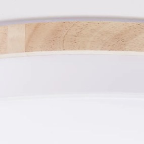 Plafonieră LED dimabilă Brilliant BAARLO LED/36W/230V d. 50 cm alb + telecomandă