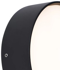 Plafoniere de perete moderne pentru exterior negru incl. LED IP65 - Dop