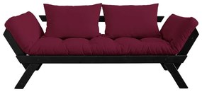 Canapea variabilă Karup Design Bebop Black/Bordeaux