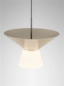 Pendul LED decorativ BARIS White Tea 22cm