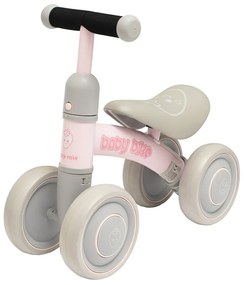 Bicicletă fără pedale pentru copii Baby Mix Fruit, roz