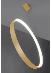 Lustră LED pe cablu RIO LED/30W/230V CRI95 4000K d. 55 cm auriu Thoro TH.221