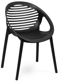 Scaun de grădină Bonami Essentials Joanna, negru